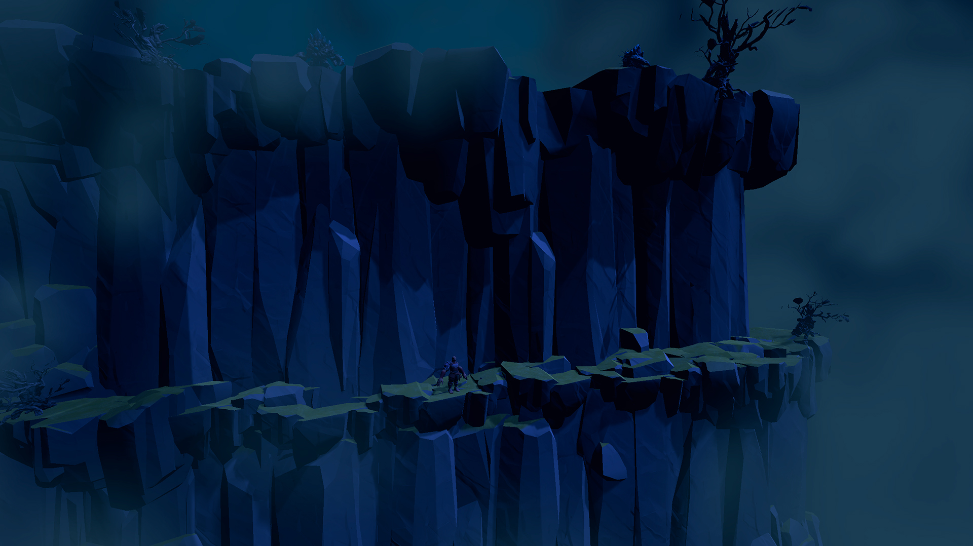 Potion Rouge — Vertical city built on the flanks of the Adenis